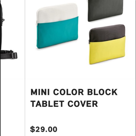 ⛔️SOLD⛔️🆕 MINI COOPER COLOR BLOCK TABLET COVER - Picture 6 of 6